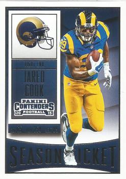 Jared Cook St. Louis Rams 2015 Panini Contenders NFL #25